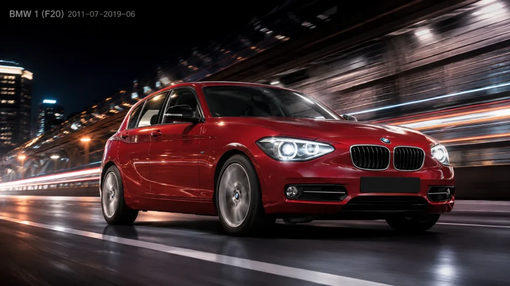 BMW 1 Series shock absorber application hero banner