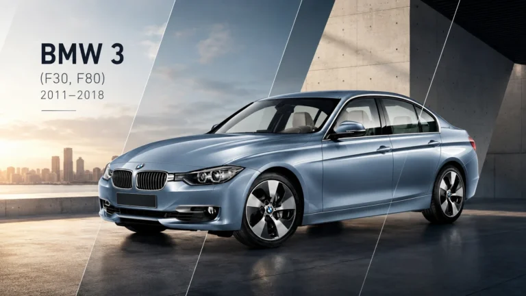 BMW 3 Series shock absorber application hero banner