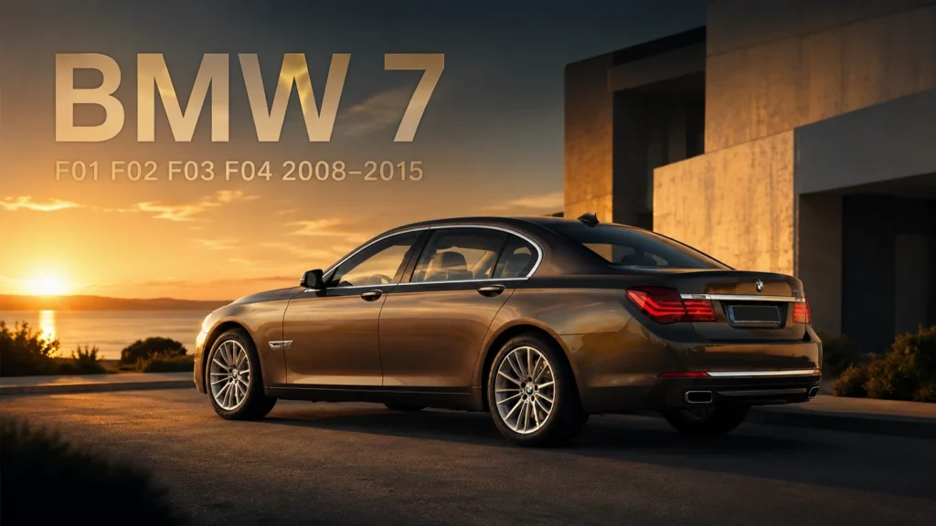 BMW 7 Series shock absorber application hero banner