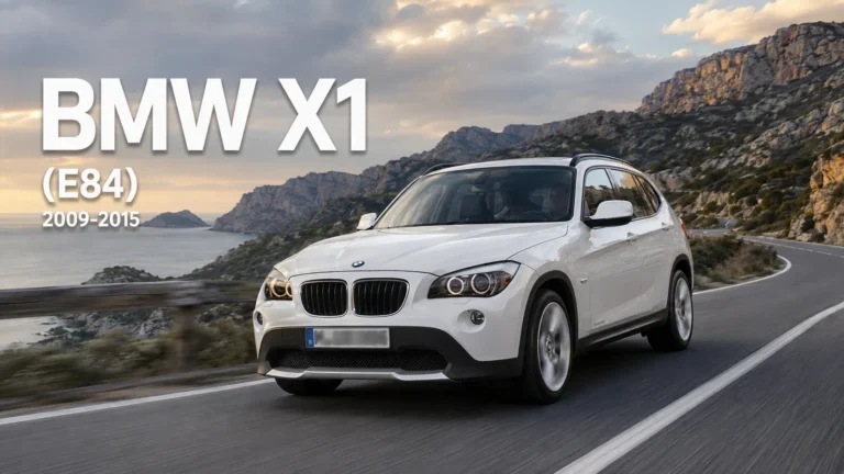 BMW X1 shock absorber application hero banner