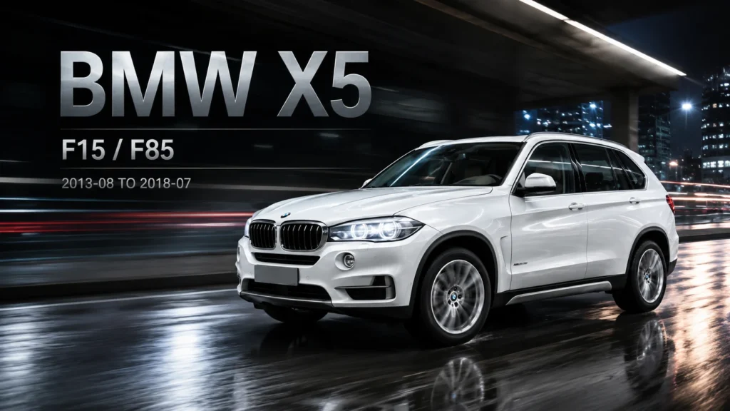 BMW X5 vehicle application hero banner