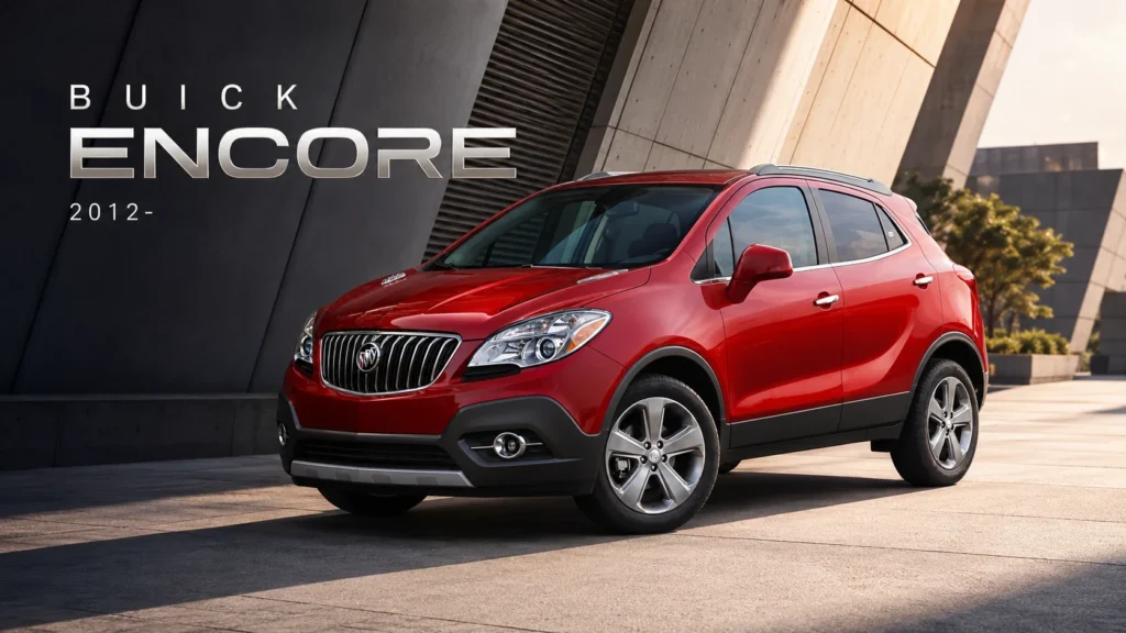 Buick Encore shock absorber application hero banner