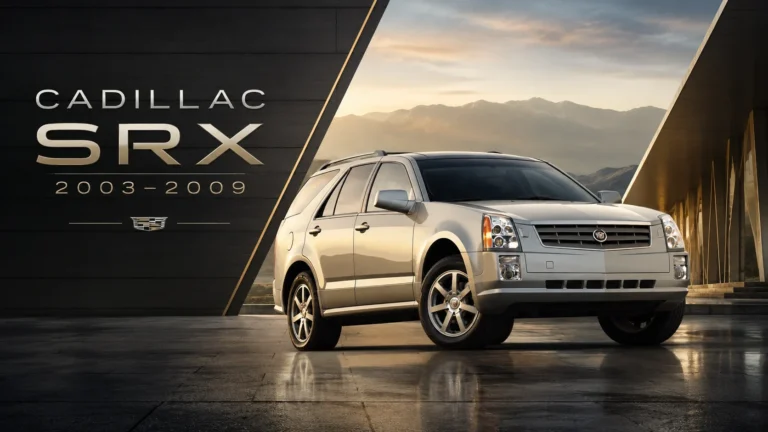 Cadillac SRX vehicle application hero banner