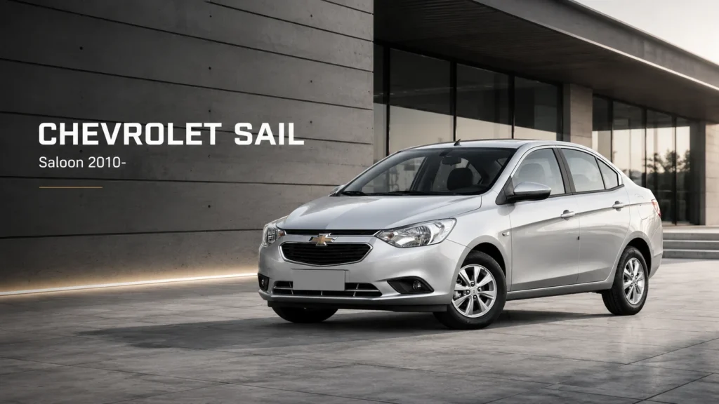 Chevrolet Sail shock absorber application hero banner