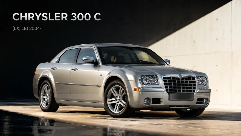 Chrysler 300C shock absorber application hero banner