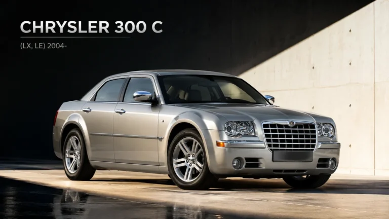 Chrysler 300C shock absorber application hero banner