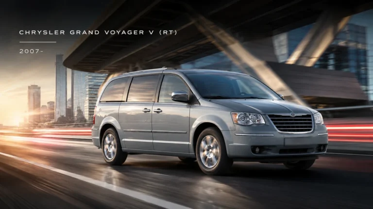 Chrysler Grand Voyager shock absorber application hero banner