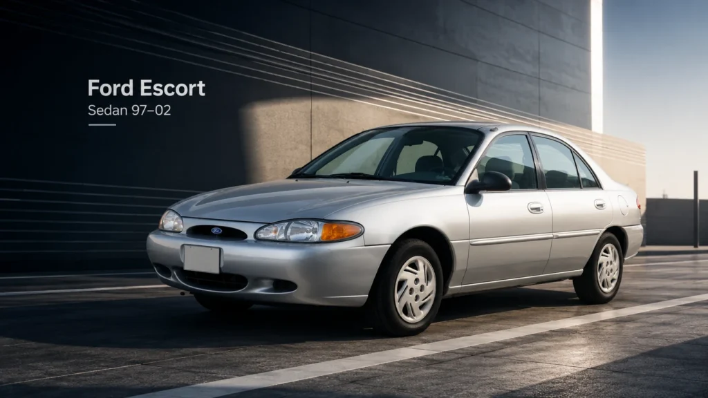 Ford Escort shock absorber application hero banner