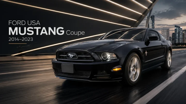 Ford Mustang shock absorber application hero banner