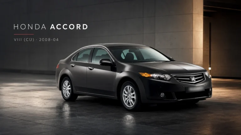 Honda Accord vehicle application hero banner