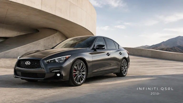 Infiniti Q50L shock absorber application hero banner