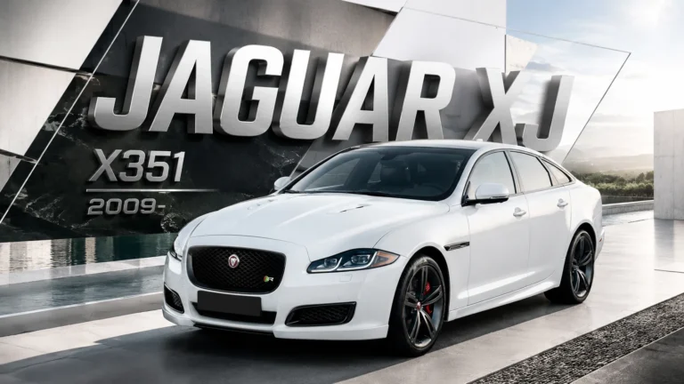 Jaguar XJ shock absorber application hero banner