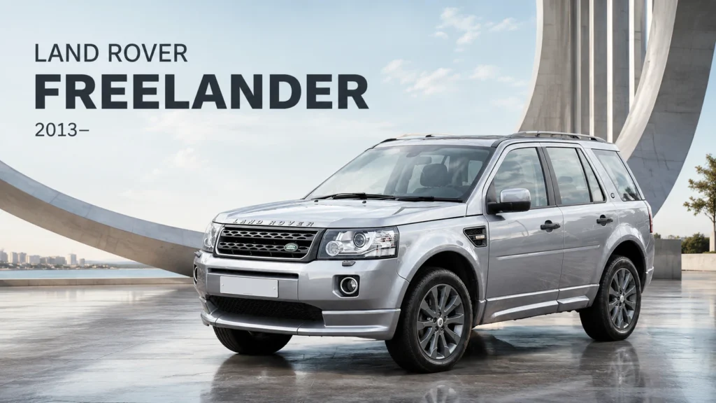 Land Rover Freelander shock absorber application hero banner