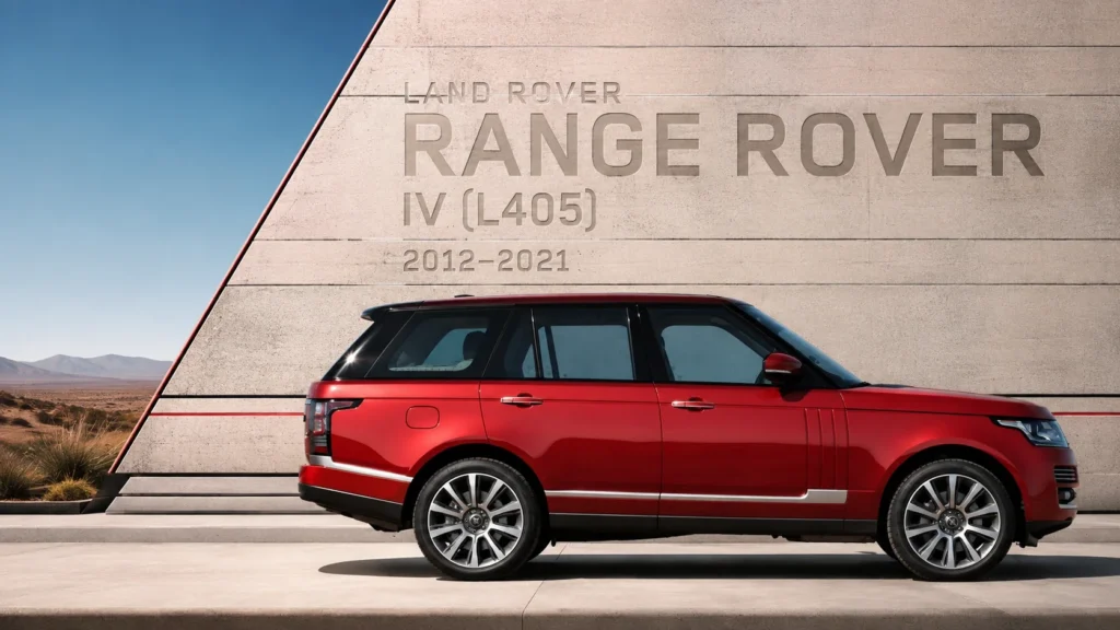 Land Rover Range Rover shock absorber application hero banner