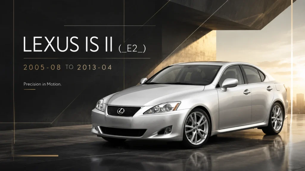 Lexus IS250 shock absorber application hero banner