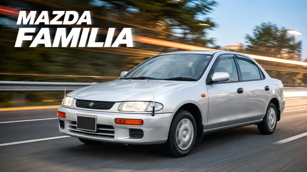 Mazda Familia shock absorber application hero banner
