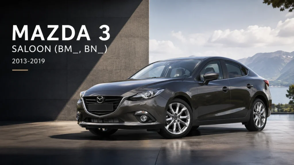 Mazda 3 shock absorber application hero banner