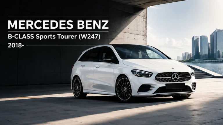 Mercedes-Benz B-Class shock absorber application hero banner