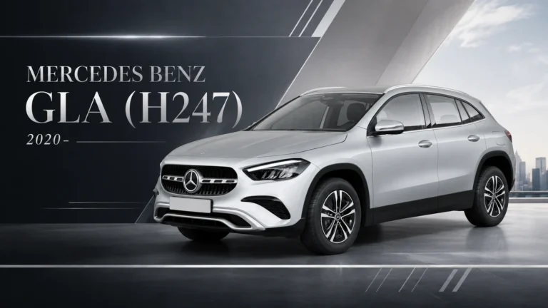 Mercedes-Benz GLA shock absorber application hero banner