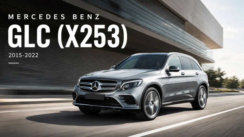 Mercedes-Benz GLC shock absorber application hero banner