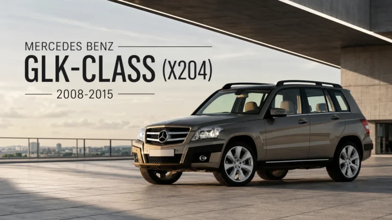 Mercedes-Benz GLK shock absorber application hero banner