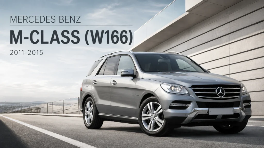 Mercedes-Benz ML / GL shock absorber application hero banner
