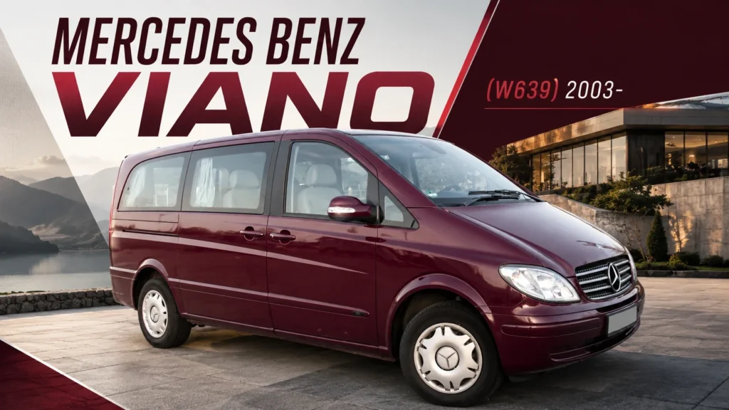 Mercedes-Benz Vito / Viano shock absorber application hero banner