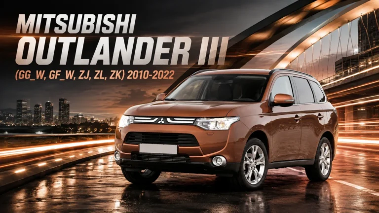 Mitsubishi Outlander shock absorber application hero banner