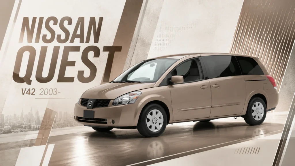 Nissan Quest shock absorber application hero banner