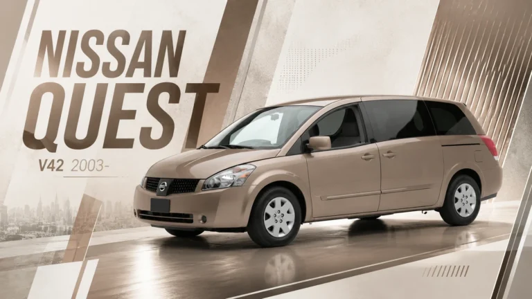 Nissan Quest shock absorber application hero banner
