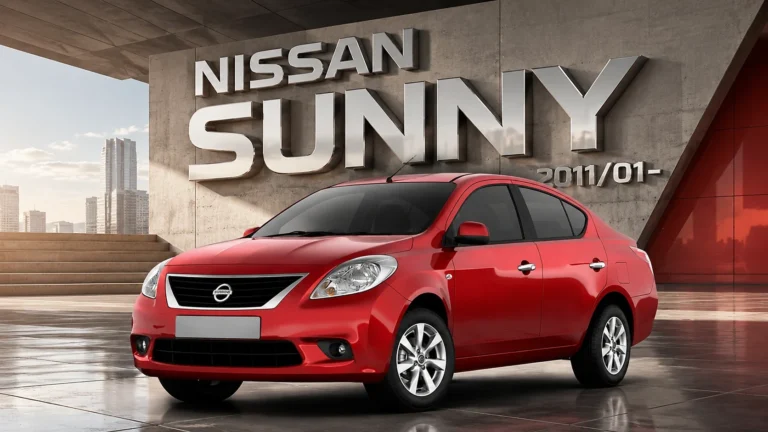 Nissan Sunny shock absorber application hero banner