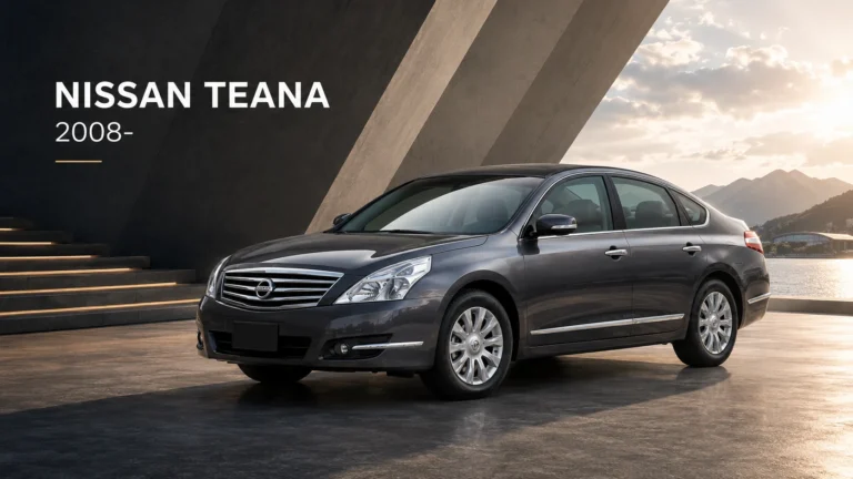 Nissan Teana shock absorber application hero banner