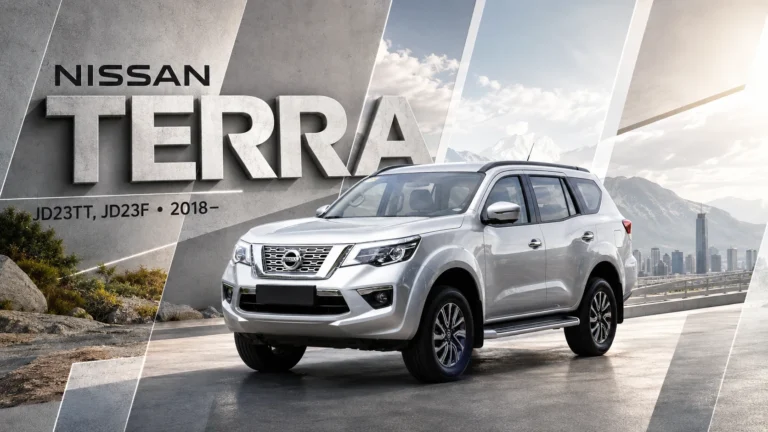 Nissan Terra shock absorber application hero banner