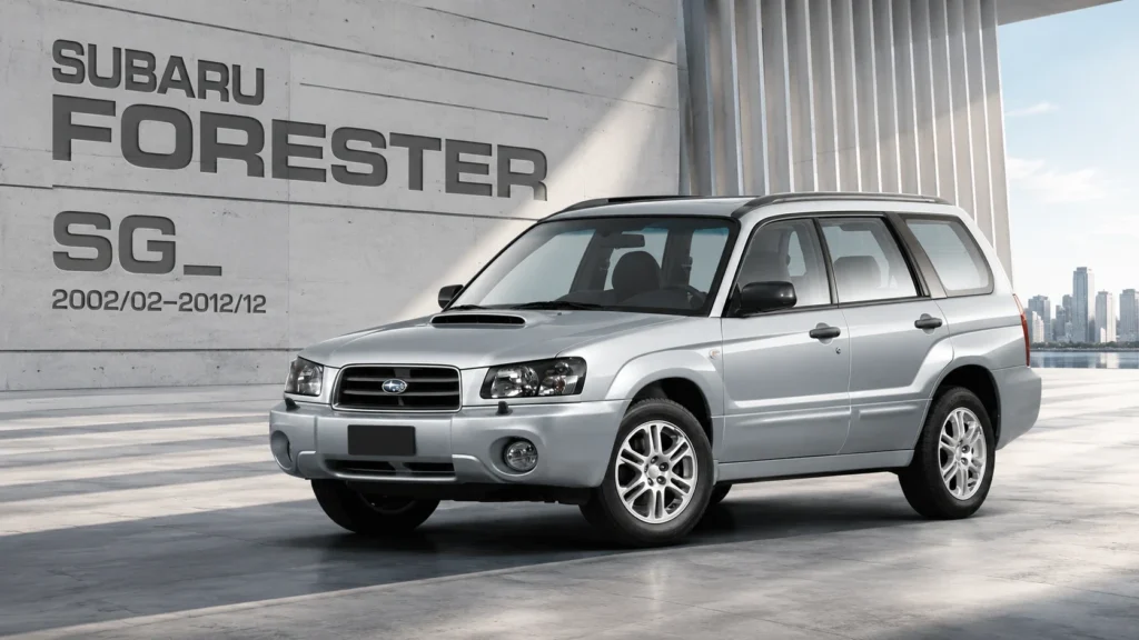 Subaru Forester shock absorber application hero banner