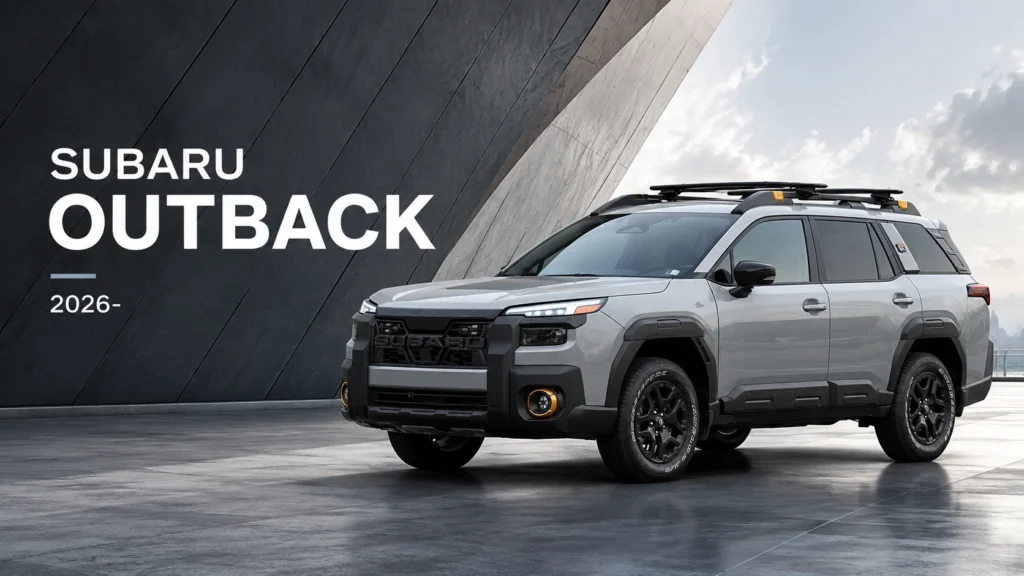 Subaru Outback shock absorber application hero banner