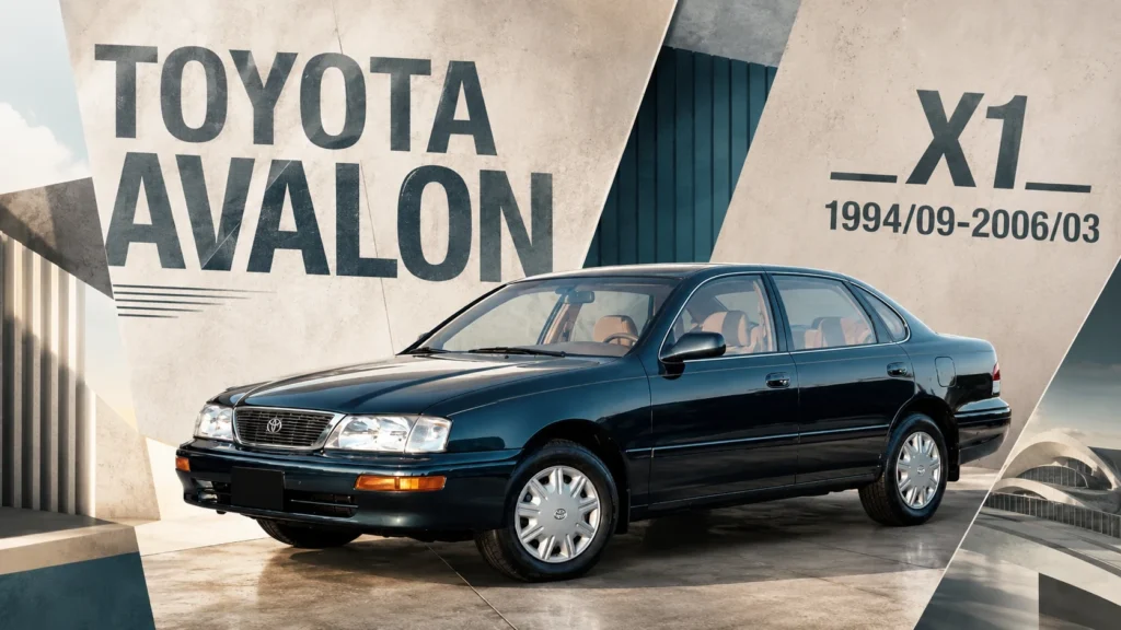 Toyota Avalon shock absorber application hero banner