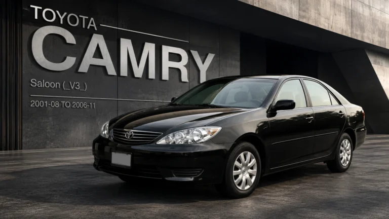 Toyota Camry vehicle application hero banner