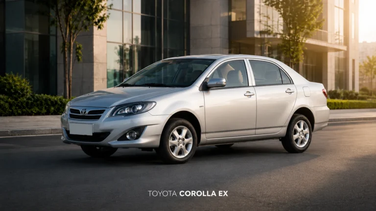 Toyota Corolla EX shock absorber application hero banner
