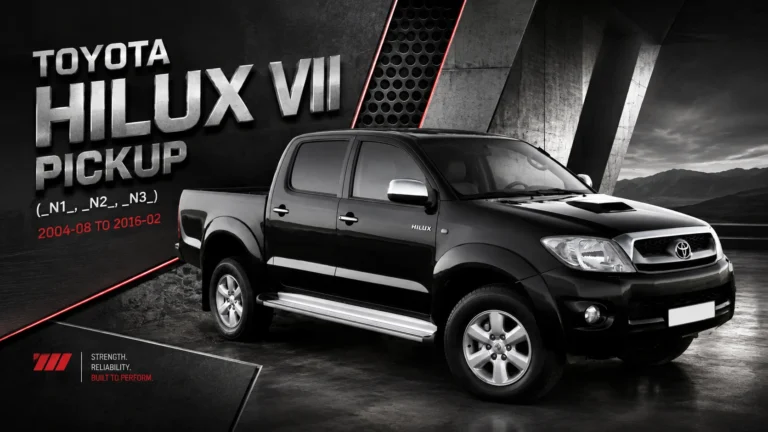 Toyota Hilux shock absorber application hero banner