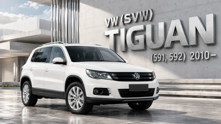 Volkswagen Tiguan shock absorber application hero banner