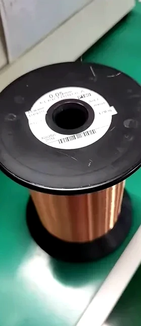Copper wire material spool