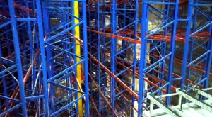 Automotive parts warehouse handling and racking